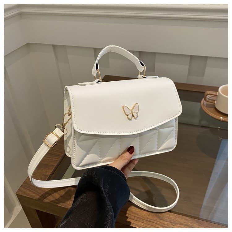 Moda nicho novo estilo saco 2026 pequeno quadrado saco primavera feminino Casual High-End um ombro axila saco do mensage