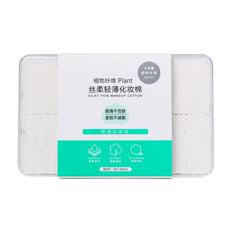 Goiaba One Choice Silky Light Maquiagem Algodão 800 Peças Removedor de Maquiagem Limpeza de Algodão