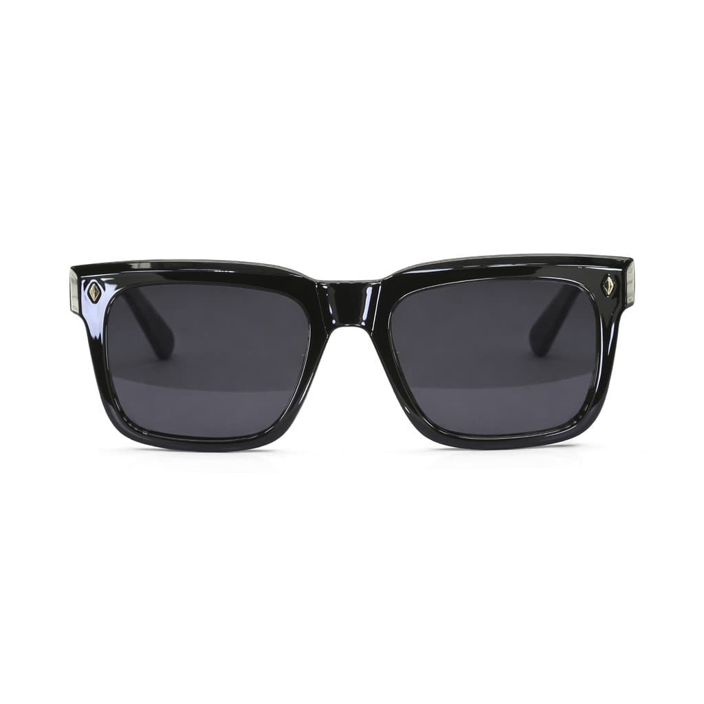 Óculos Qix Skate 03 de Sol Masculino Feminino Básico Preto Lente Escura Plástico