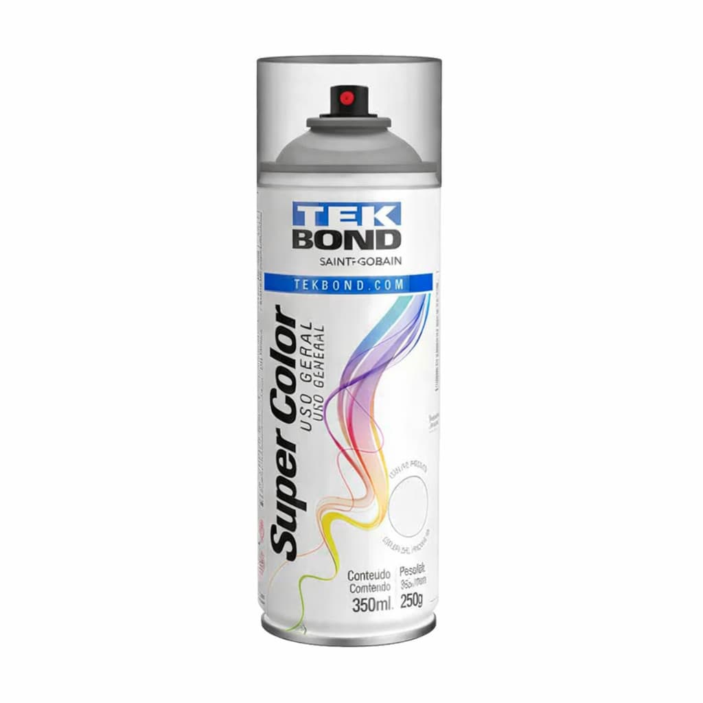 Verniz Brilhante Tekbond 350ml Ferro Plástico Artesanato Secagem Rápida Alto Brilho