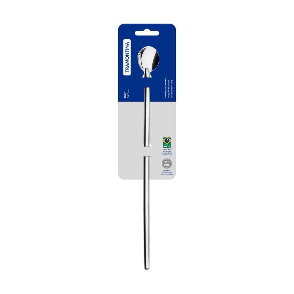 Colher Tramontina Utility para Coquetel em Aço Inox 30cm
