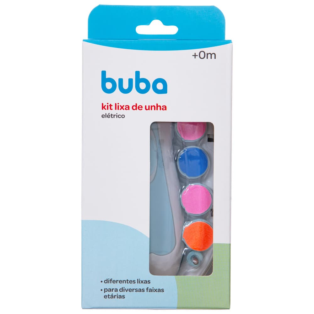 Lixa de Unha Eletrico Infantil Bebê Buba