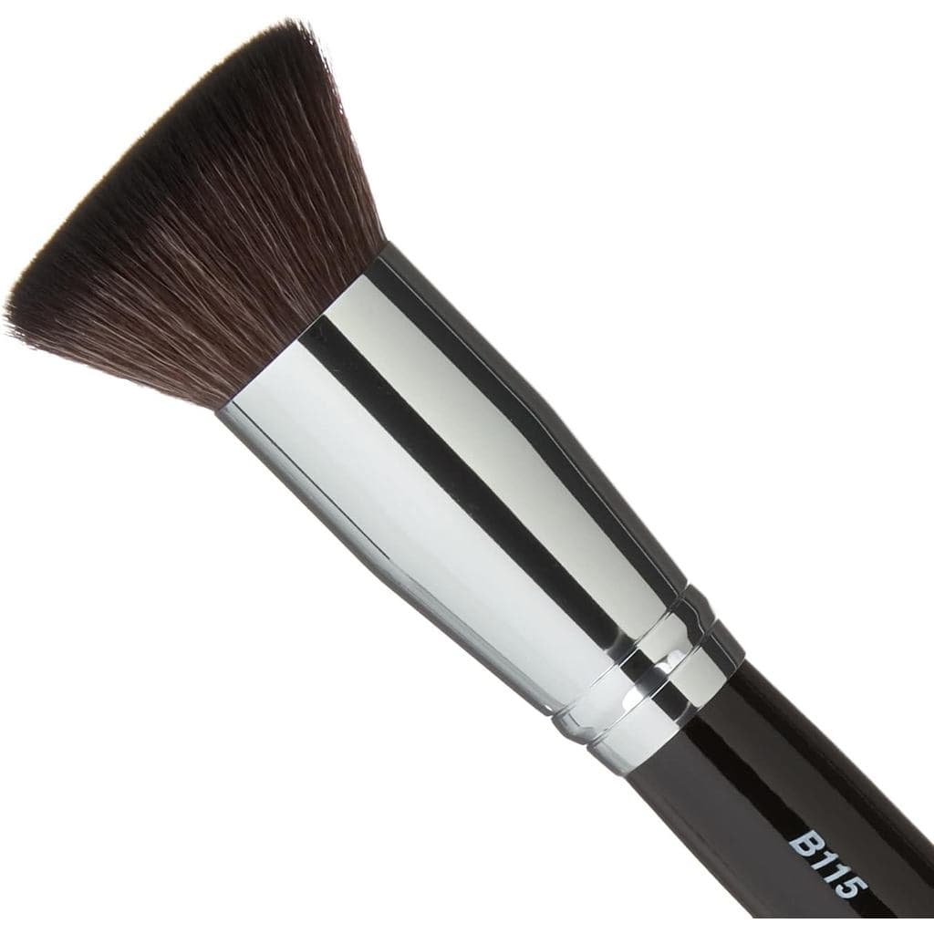 Pincel Profissional Kabuki Reto Macrilan B115 – Cerdas Macias