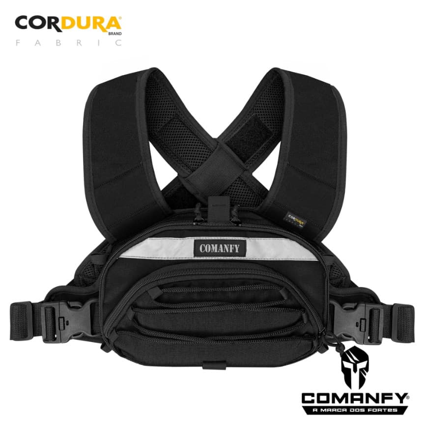 BOLSA DE SAQUE RÁPIDO PARA PISTOLA UNIVERSAL V2 COM PORTA CARREGADOR RESERVA - COMANFY