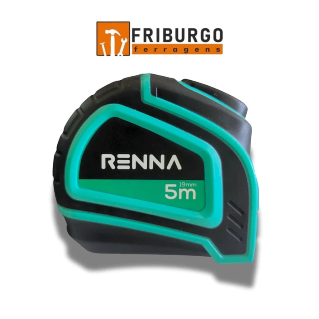 Trena Renna 5m com Autotrava -Trena Profissional resistente Trena fita métrica