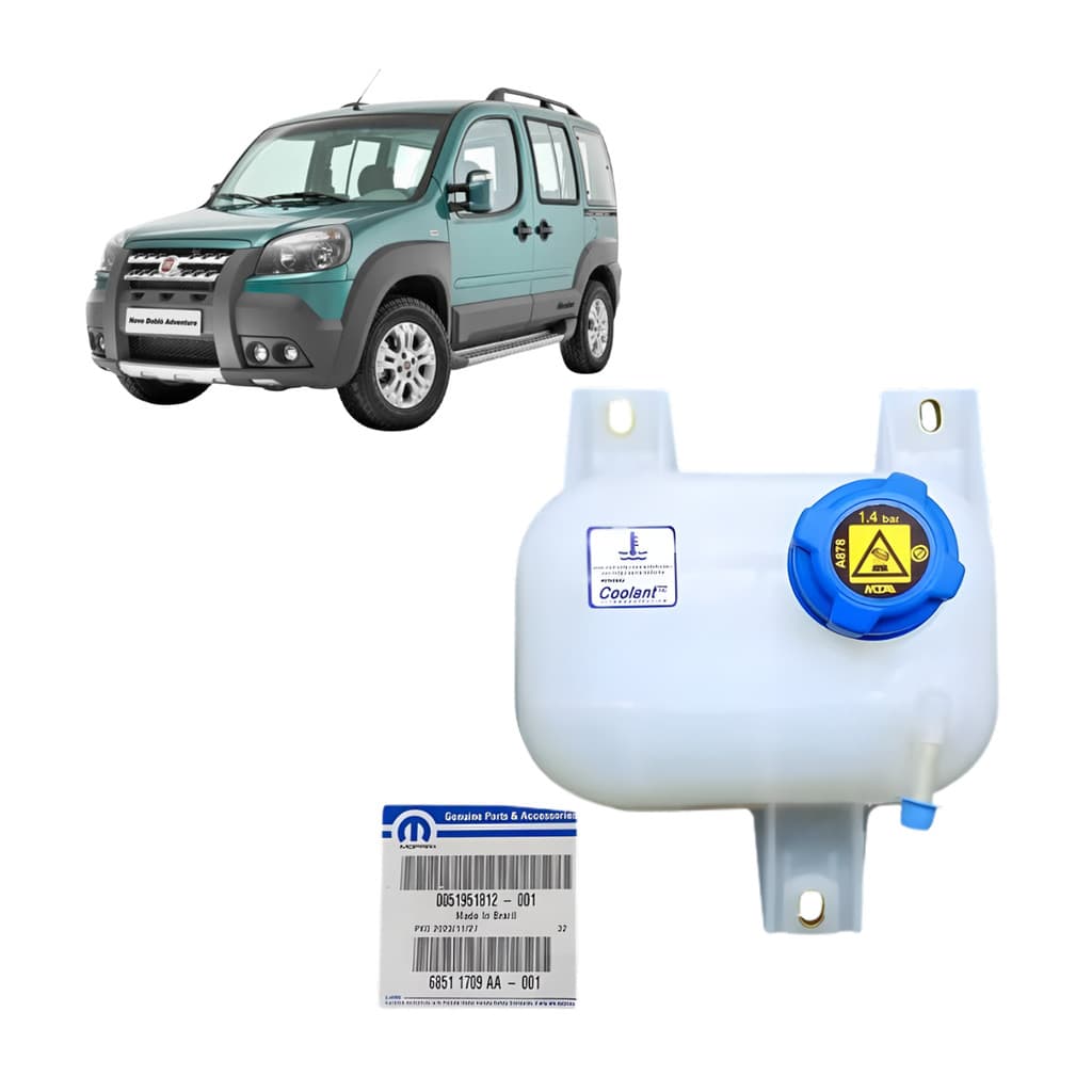 Reservatorio de Água Radiador Fiat Doblo 10/21 Mopar Orig 51951812