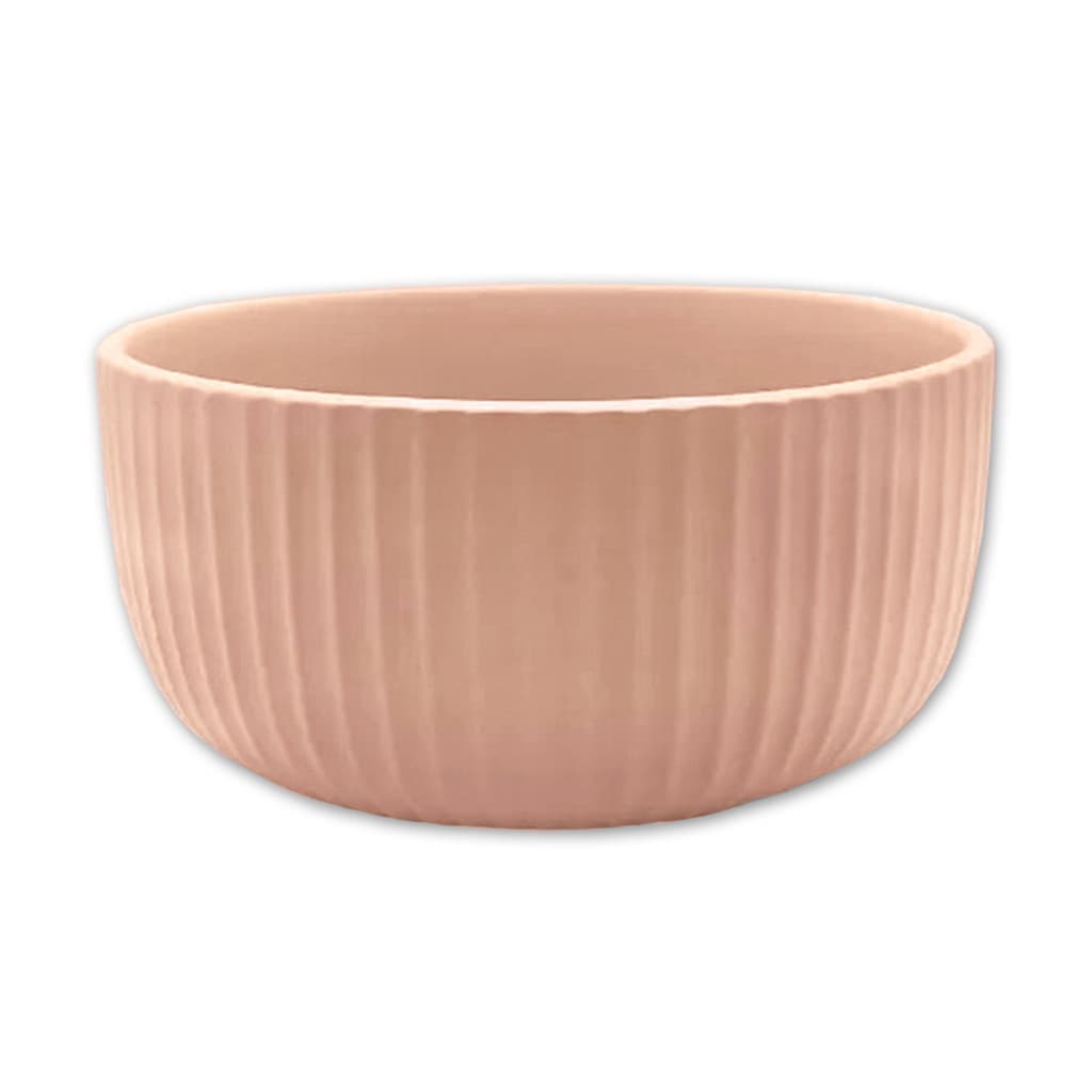 Bowl Tigela Cumbuca De Cerâmica Rosa 11cm Salada Fruta