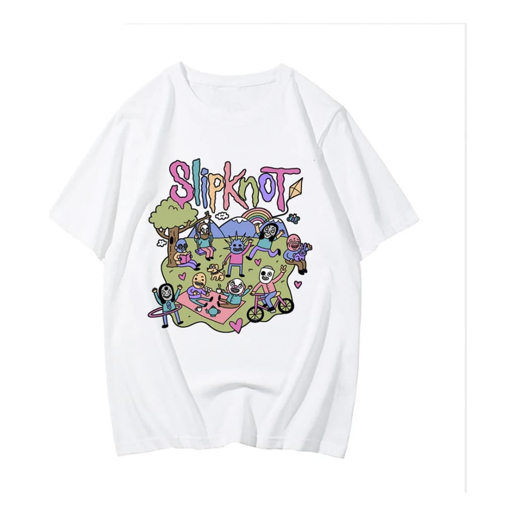 Camiseta Básica Unissex Confortável Banda Slipknot Sean Solomon Rock Null Metal - Bt003