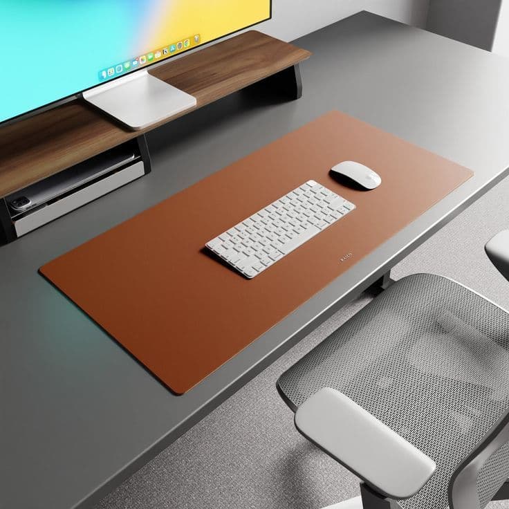 Mousepad Grande 65x32 Deskpad  Antiderrapante Mesa Computador