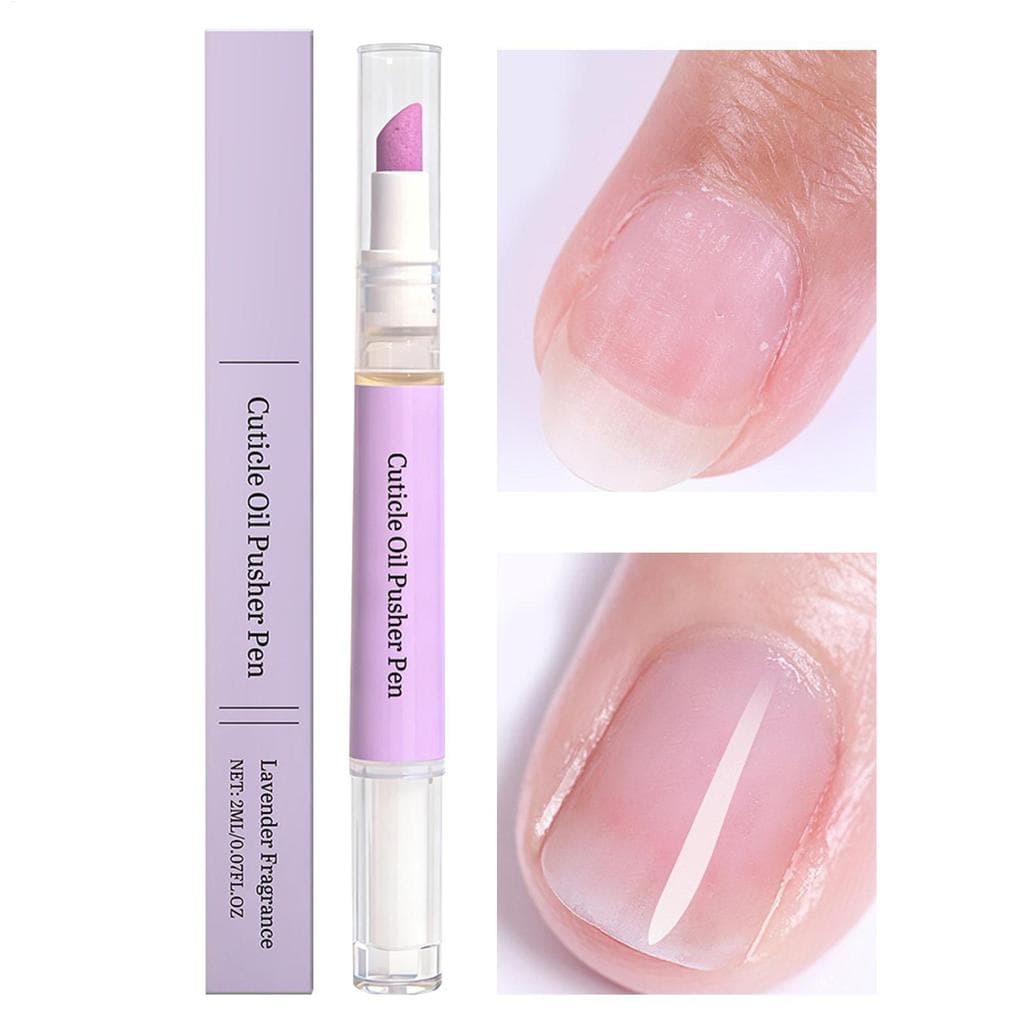 Caneta Empurradora De Óleo De Cutícula Precisão Unha Polonês Buffer Reparação Perfumada Unhas Danificadas kagli3br