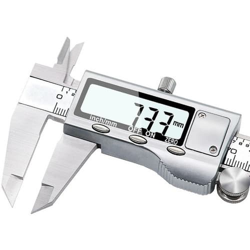 Paquímetro Digital Aço Inox 150mm Com Estojo Profissional