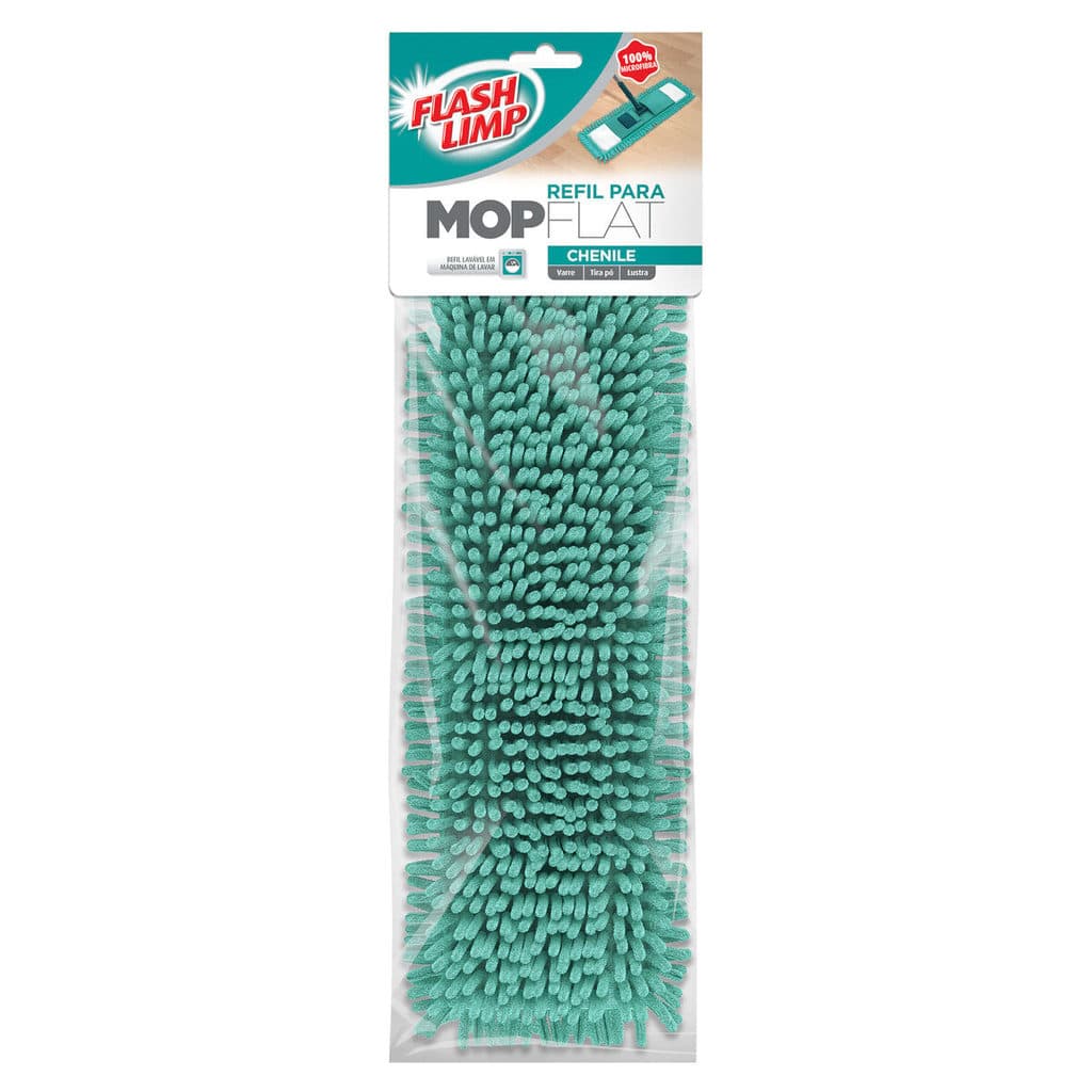 Refil para Mop Flat Chenile - Flash Limp