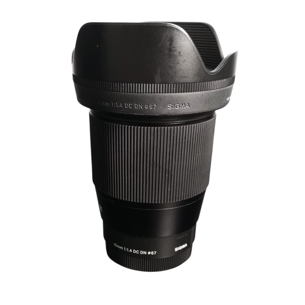 Lente Sigma 16mm f1.4 Para Sony + Garantia E Nota Fiscal