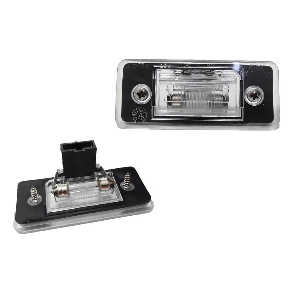 2 Lanterna Da Luz De Placa Do Polo Sedan 2003 Até 2014 Volks