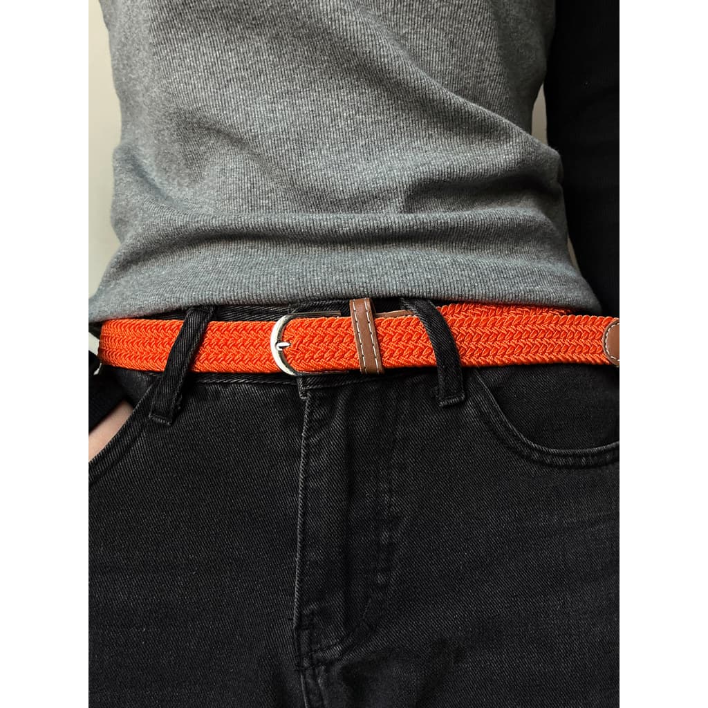 Cinto Casual feminino 2026 novo estilo sem perfuração tecido elástico combinando Jeans macacão cinto feminino na moda
