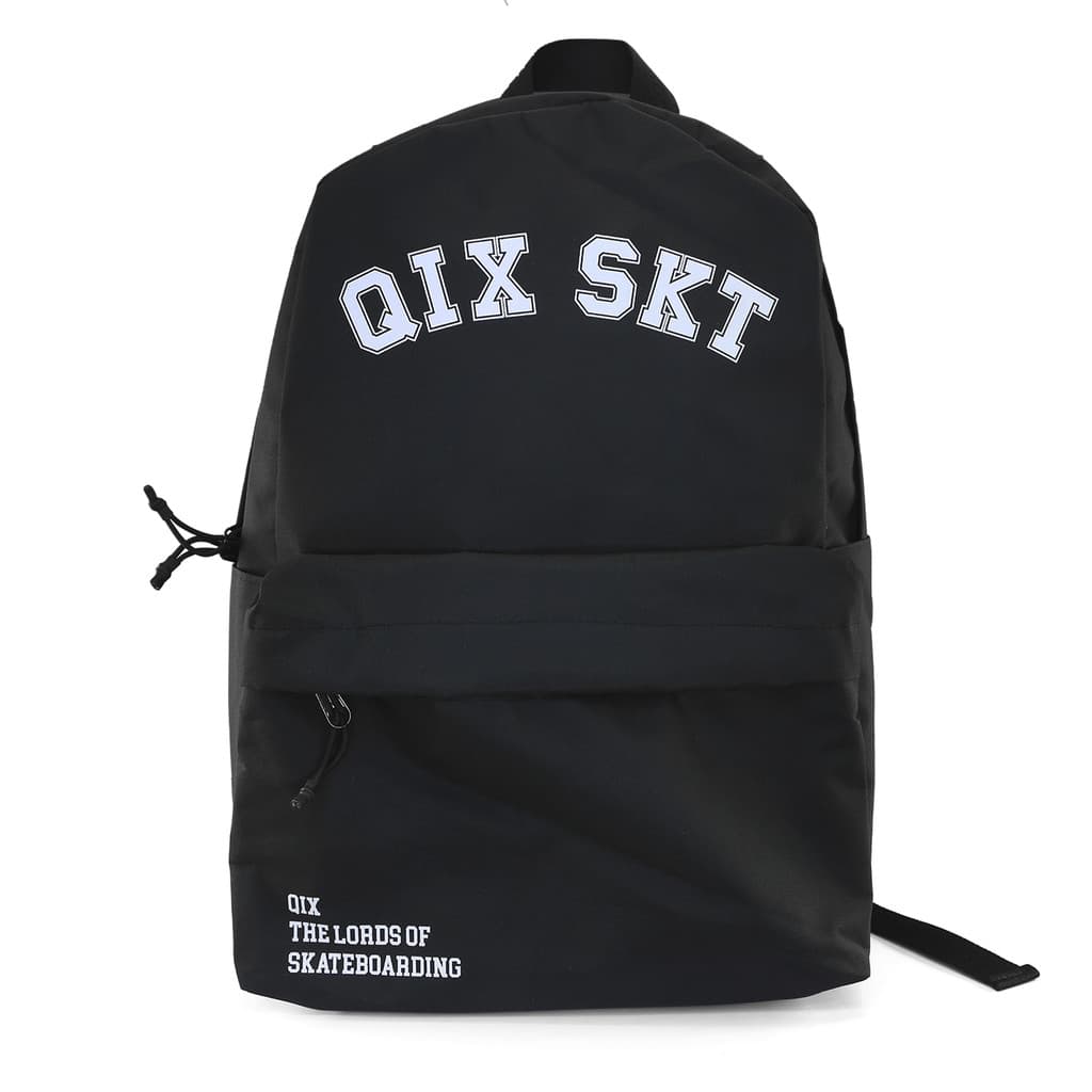 Mochila QIX Lords of Skateboarding SKT Preta