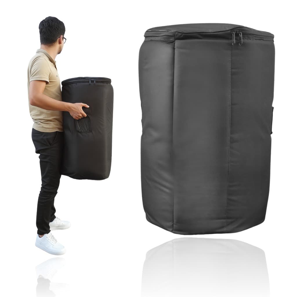Kit x2 Capa Bag Acolchoada Luxo P/ Caixa De Som EON 615