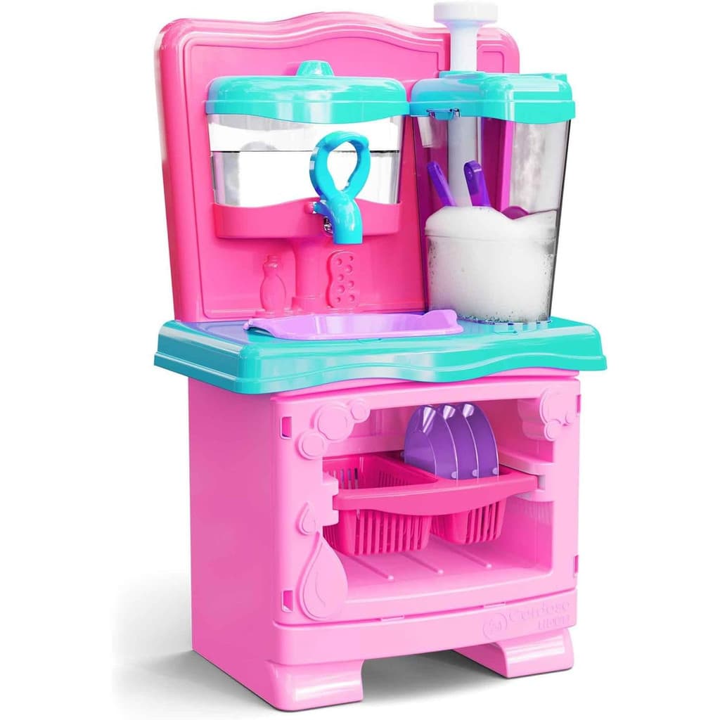 Super Lava Louça Infantil Acqua Bubble com Água de Verdade Multicolor – Brinquedo Educativo Divertido