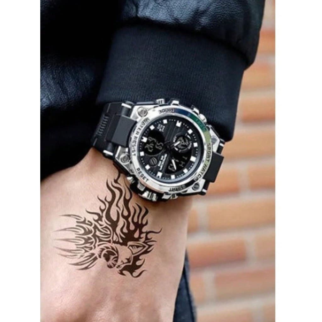 Relógio Militar Metal Anti-Shock Masculino