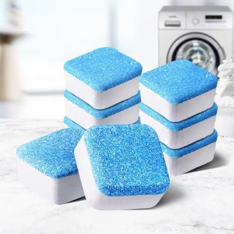 Compre 12 Pague 10 Pastilhas Efervescentes Limpeza Máquina de Lavar Remove Mofo Germes Odor Higienização