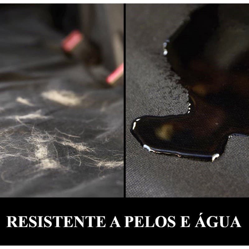 Capa Protetora Banco Traseiro Carro Cachorro Pet Impermeável Antiderrapante Resistente Lavável