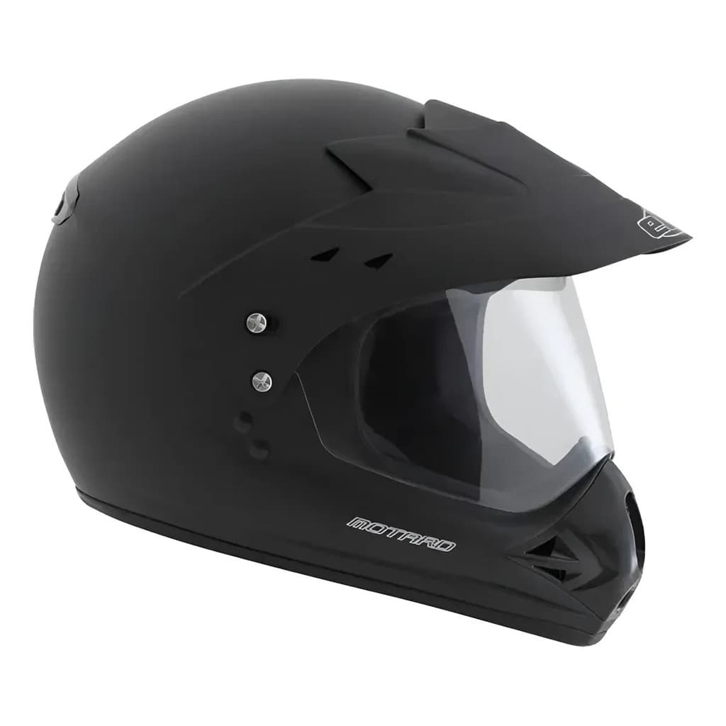 Capacete Ebf Motard Preto Fosco