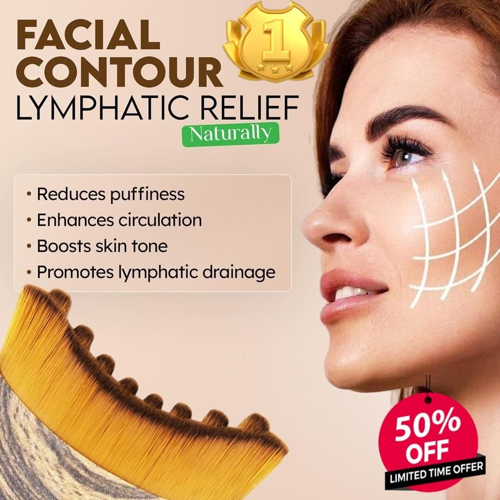 Escova Facial Para Raspagem De Olhos E Pescoço Cuidados Linfáticos