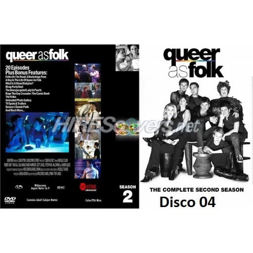 Queer as Folk - As 5 Temporadas Completas - Legendado - DvD - dvd -