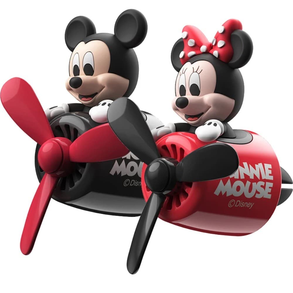 Mickey Mouse Ambientador Carro Perfume Kawaii Hélice Saída Ventilação Ambientadores Adequado Para Decoração Interior Do