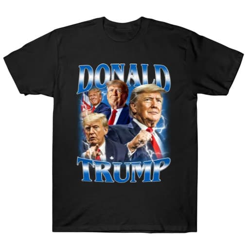 Camiseta  Donald Trump Adulto/Infantil Lançamento Camiseta Em Algodao