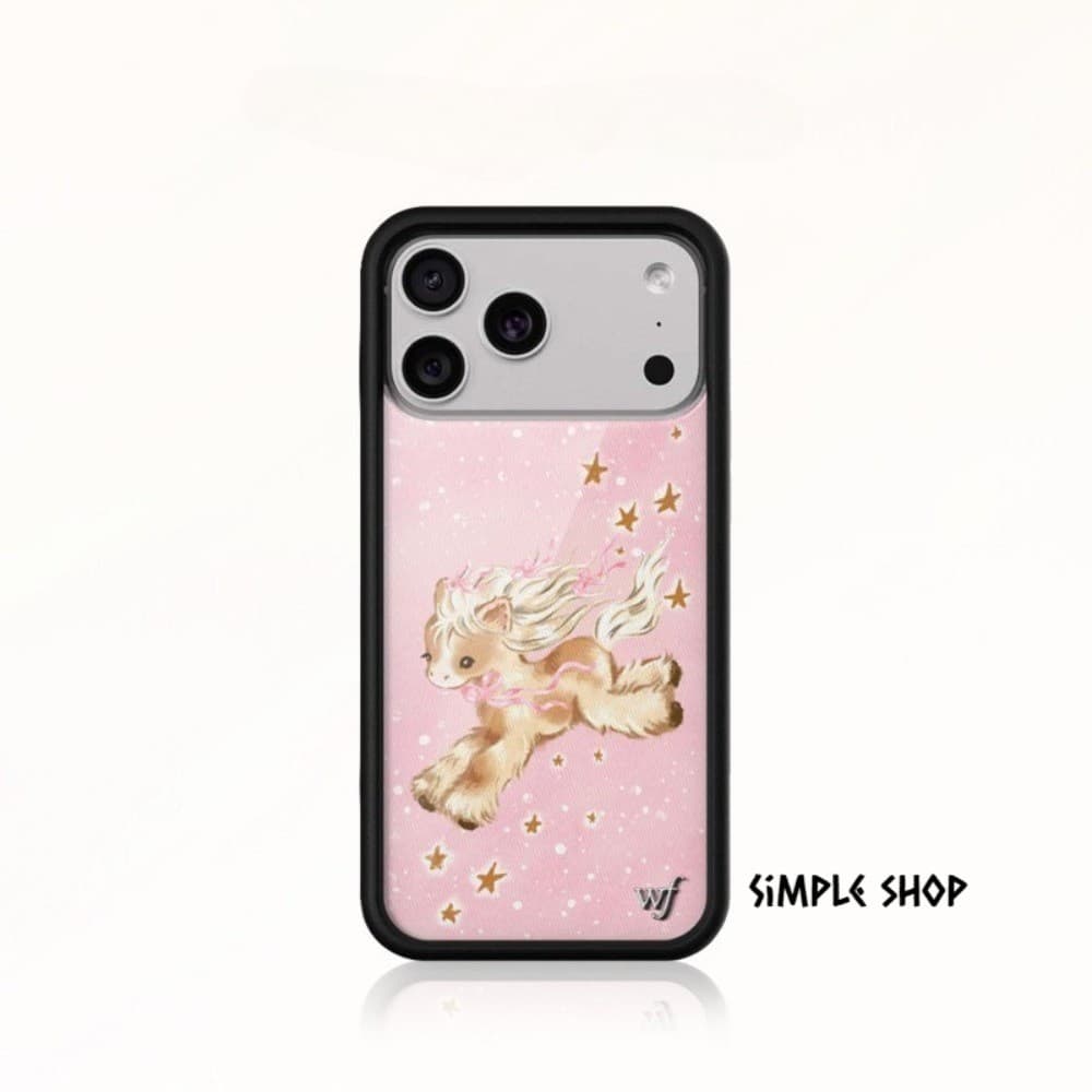 Wildflower Ano Novo Apenas Pony Dreams Capa De Telefone De Luxo Para IPhone17Air 17 16 15 14 13 12 Pro Max Plus Soft Sid
