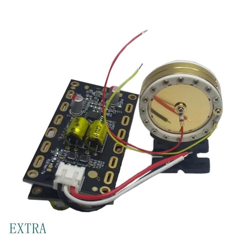 Módulo Placa Circuito Frequência Vigilância E Transmissor Microfone EXT Para Condensador Diafragma
