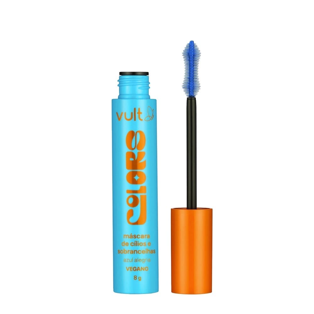 Vult Colors Máscara de Cílios Colorida Azul Alegria 8g