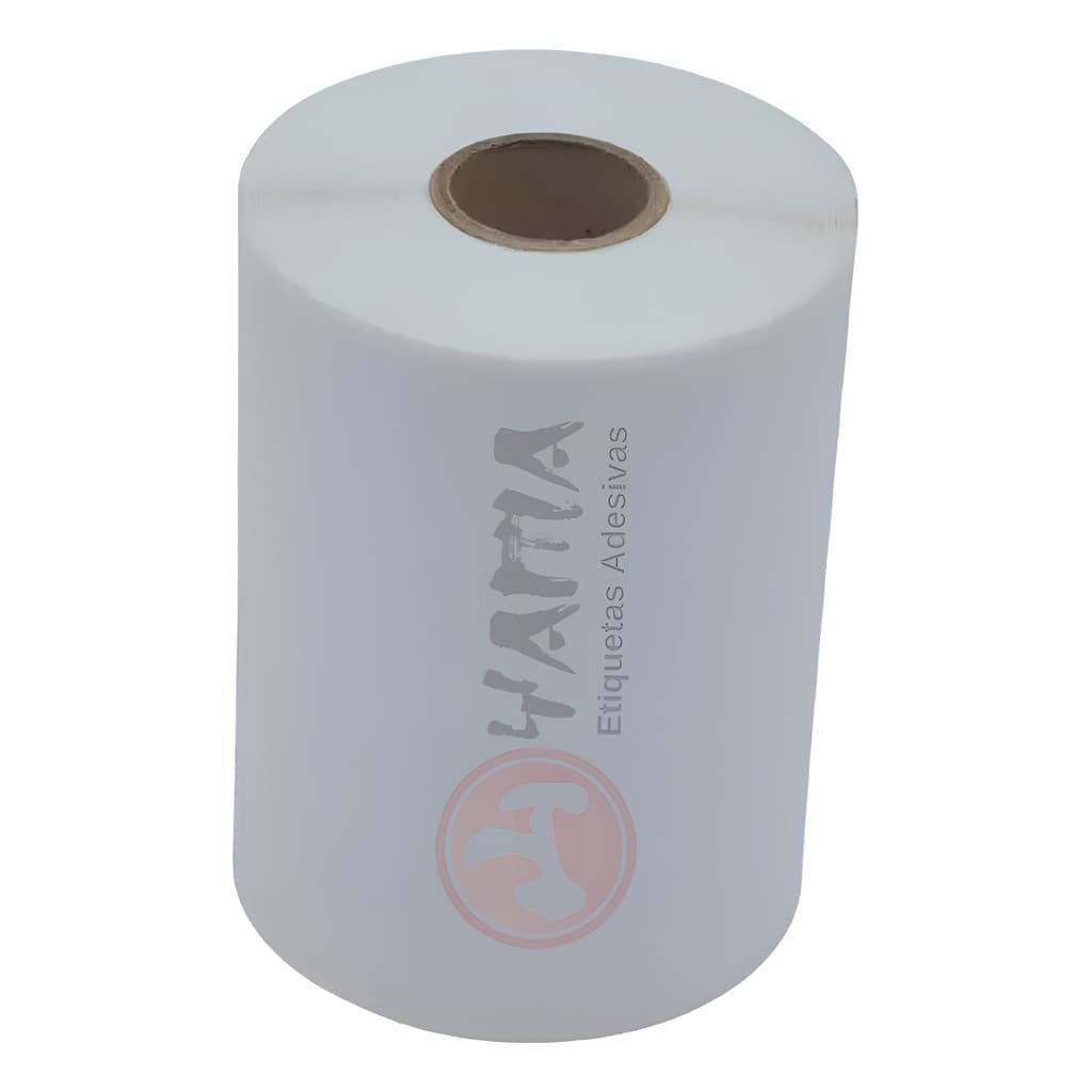 1 Rolo Etiqueta Térmica 10x10 Serrilha Elgin Zebra S/ Ribbon
