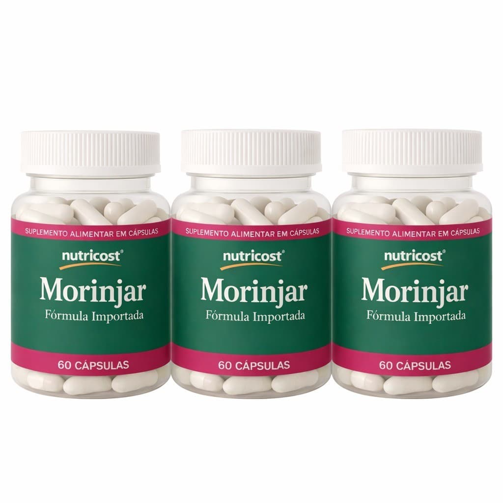 3 Monrijar 60 cáps - Suplemento uso diário Envio Rápido
