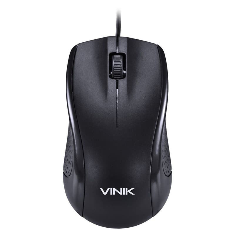 Mouse USB Vinik Corp CM100 1000dpi Cabo 1,8m Preto
