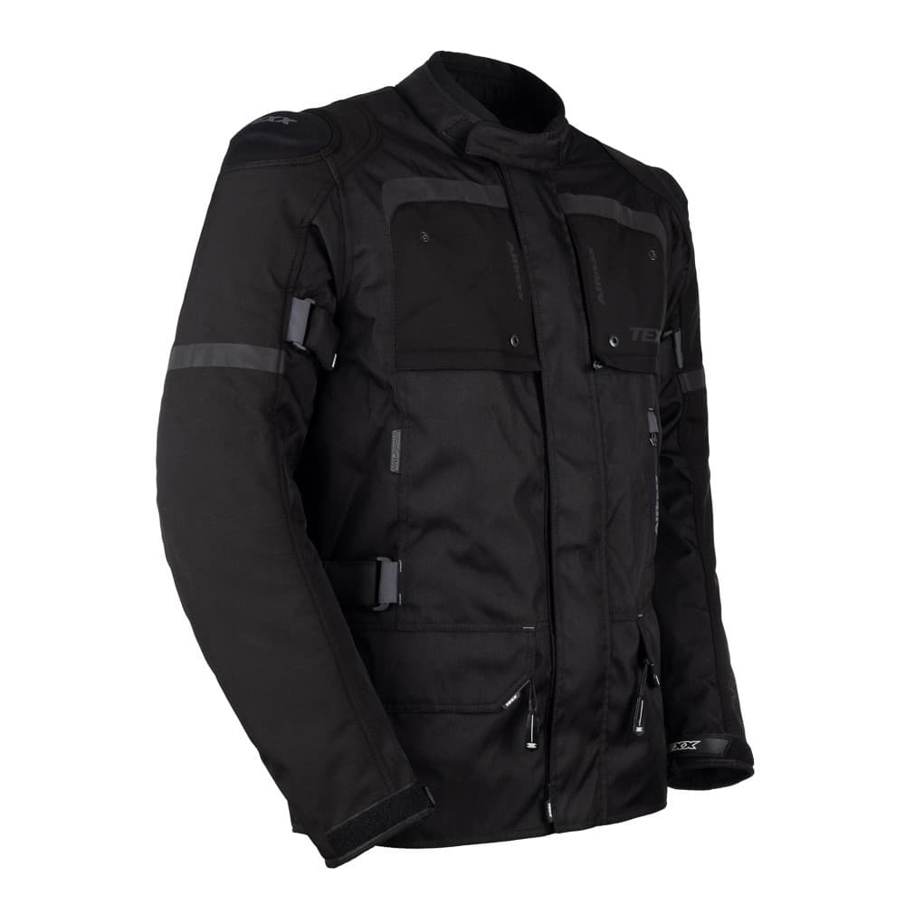 Jaqueta Motociclista Masculina Texx Armor Impermeável Preto