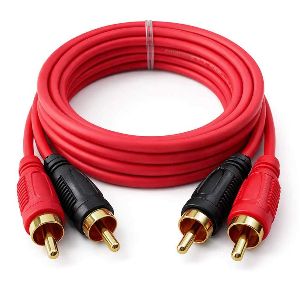 Cabo RCA Nakamichi 5M Estéreo Premium