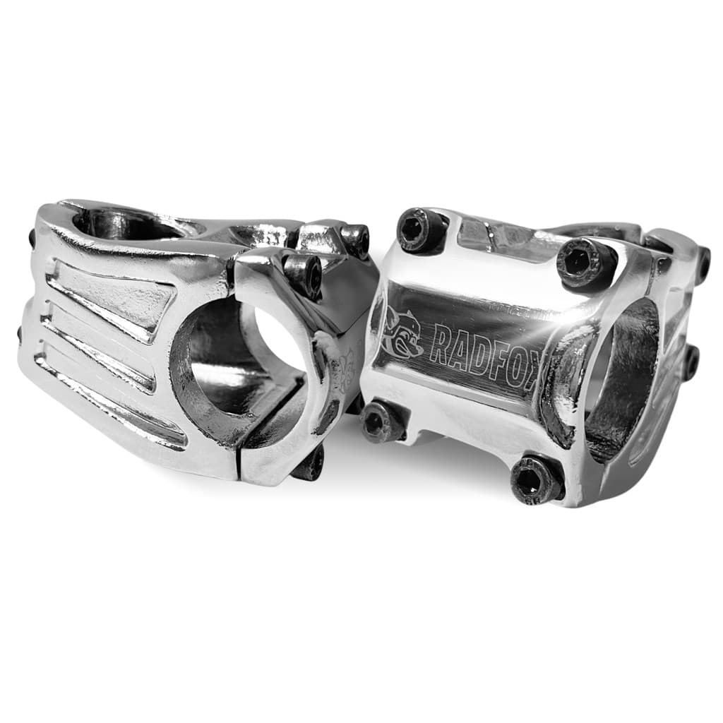 Suporte De Guidão Bike Mesa Cromada Curta Montadinha Aro 26/29