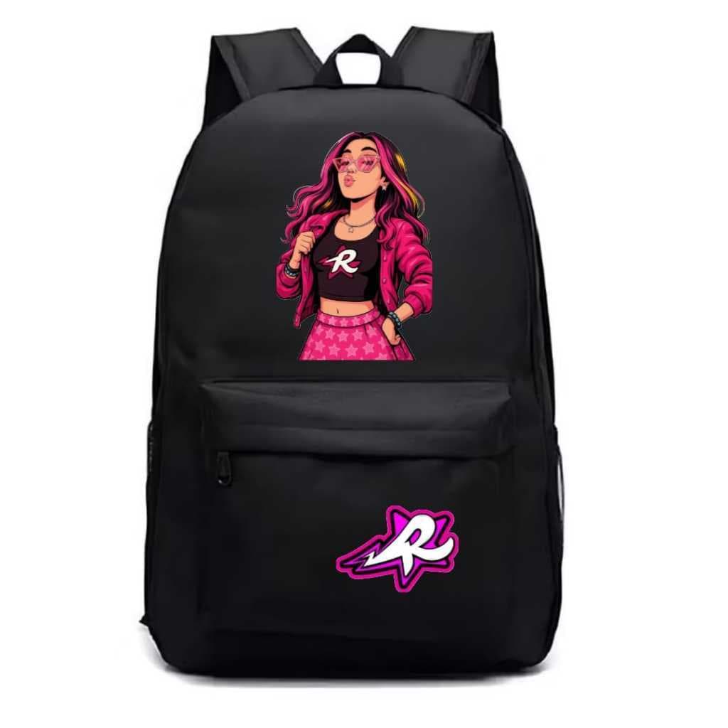 Mochila Ideal para Escola Passeio Viagens Estampada Moda Envio Imediato