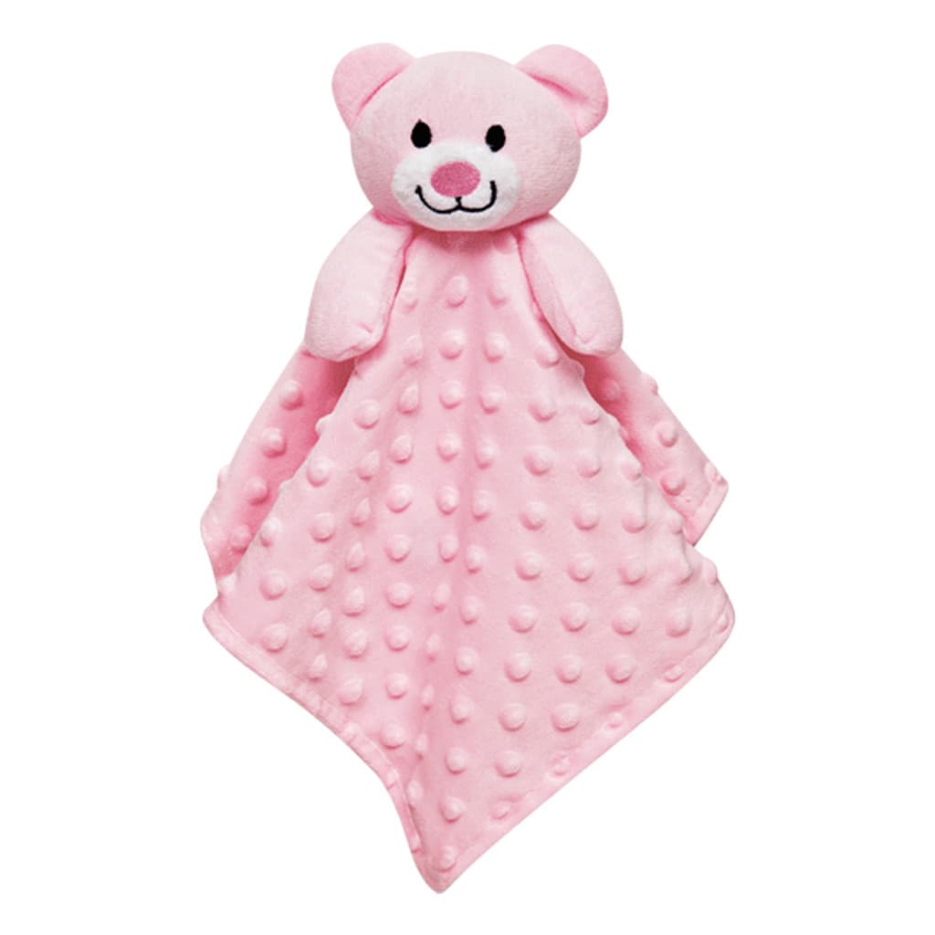 Naninha Para Bebê Ursinho Algodão Doce Rosa Buba