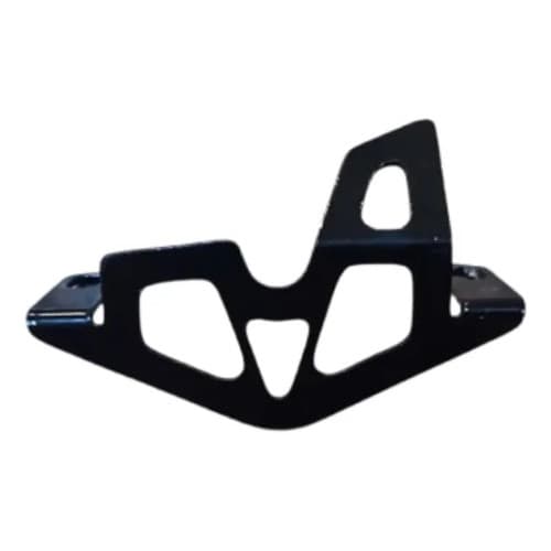 Escudo Protetor De Pinça De Freio A Disco Bike/bicicleta Preto Brilhante