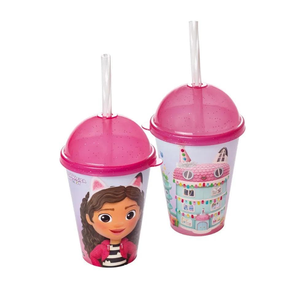 Copo Shake Casa Magica Da Gabby 280Ml - Plasútil 014643