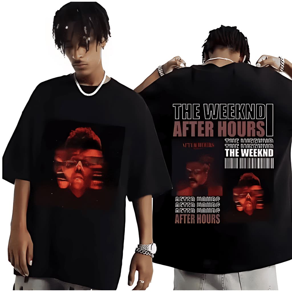 Camiseta Unissex Algodão The Weeknd After Hours