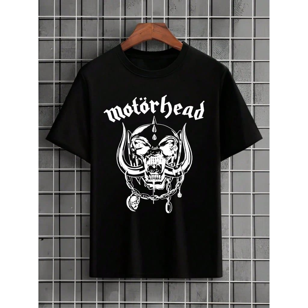 Camiseta Motorhead Banda De Rock Internacional Musica Camisa Blusa Unissex Masculino Feminino 100% Algodão Plus Size