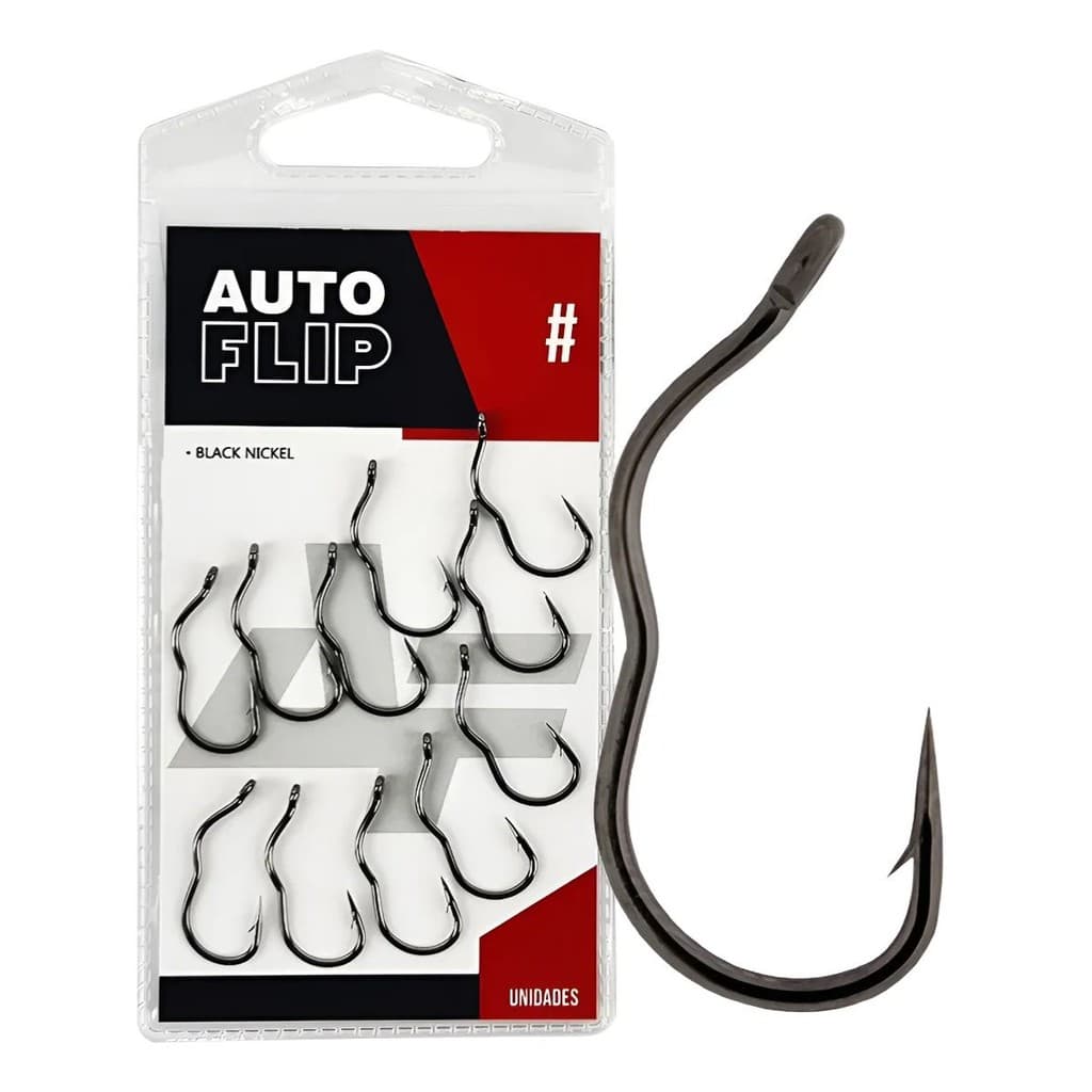 Anzol Auto Flip Fisgada Automática Albatroz Cartela Tamanhos