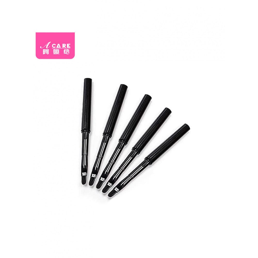 Pincel labial HA1sq801-Beginner batom brilho labial contorno Natural formato labial pincel de maquiagem portátil estiram