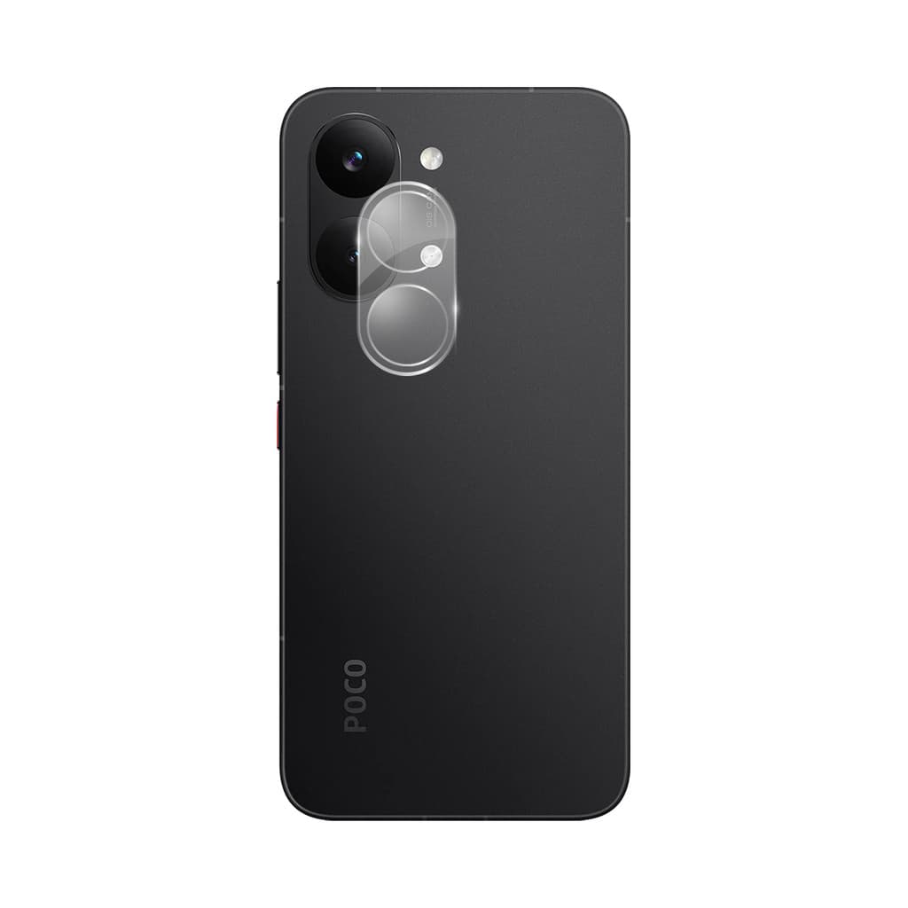 Película Câmera Vidro 3D P/ Xiaomi Poco X8 Pro Max 5G