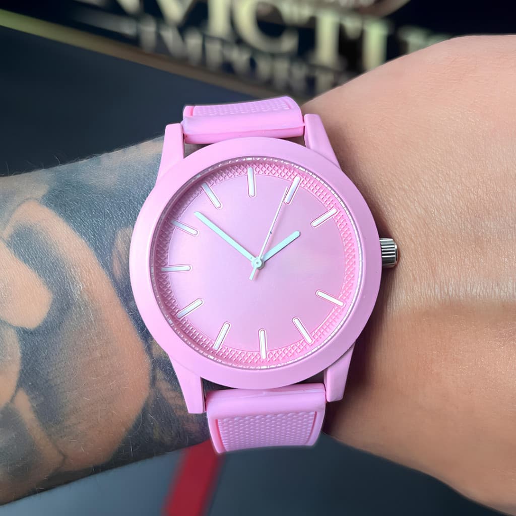 Relógio Unisex Estilo Casual Esportivo Emborrachado Resistente Modelo Silicone Masculino e Feminino