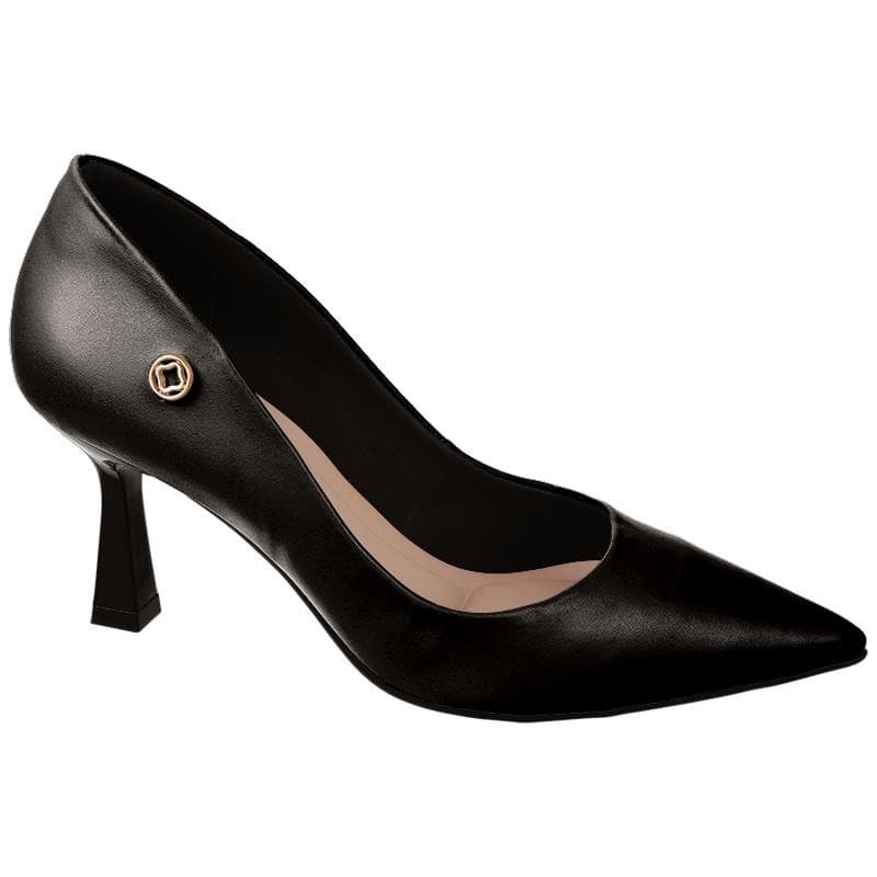 Scarpin Feminino Bebecê Bico Fino Salto Taça T7090-421